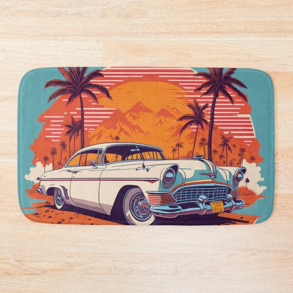 Item preview, 002 Classic Car in Texas Street designed and sold by Alexis Art Collection.