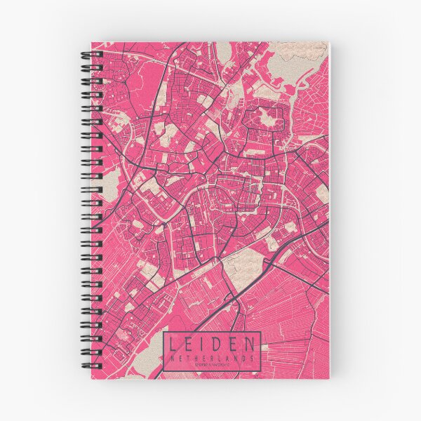 Item preview, Leiden City Map of Netherlands  - Blossom designed and sold by deMAP.