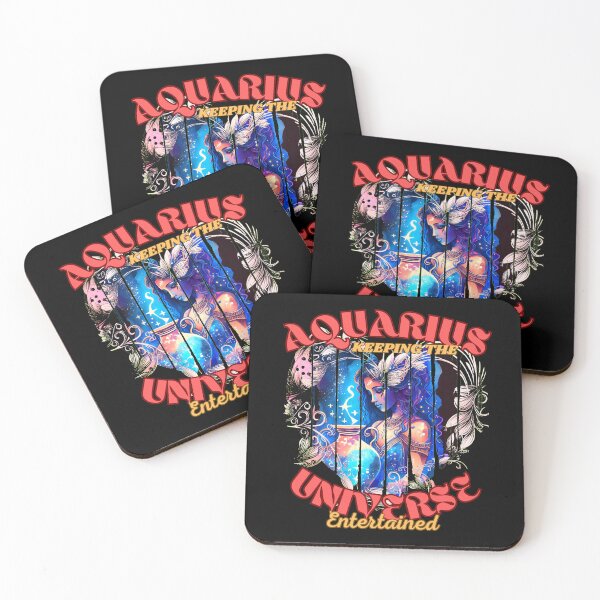 Item preview, Aquarius: Keeping The Universe Entertained. aquarius rising designed and sold by ZodiacWonders.