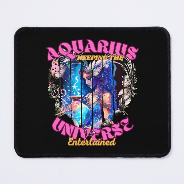 Item preview, Aquarius: Keeping The Universe Entertained. Aquarius moon designed and sold by ZodiacWonders.