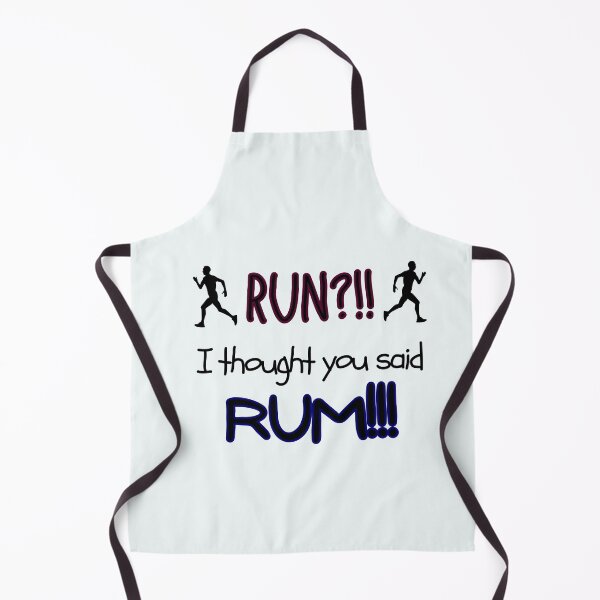 Item preview, Run, I Thought You Said Rum designed and sold by gleefulme.