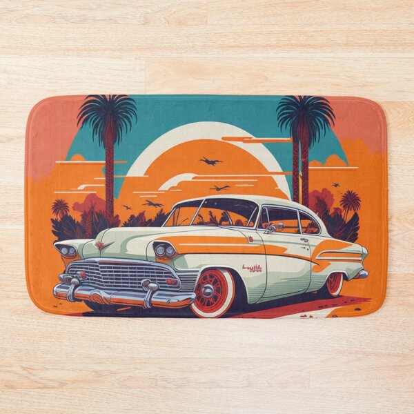 Item preview, 003 Classic Car in Texas Street designed and sold by Alexis Art Collection.