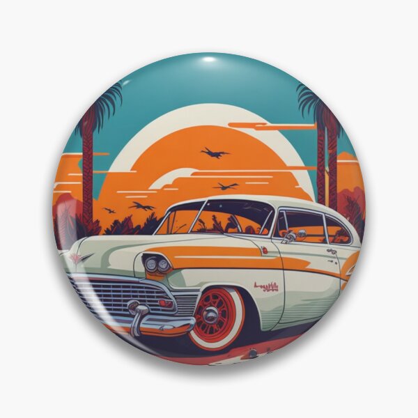 Item preview, 003 Classic Car in Texas Street designed and sold by Alexis Art Collection.