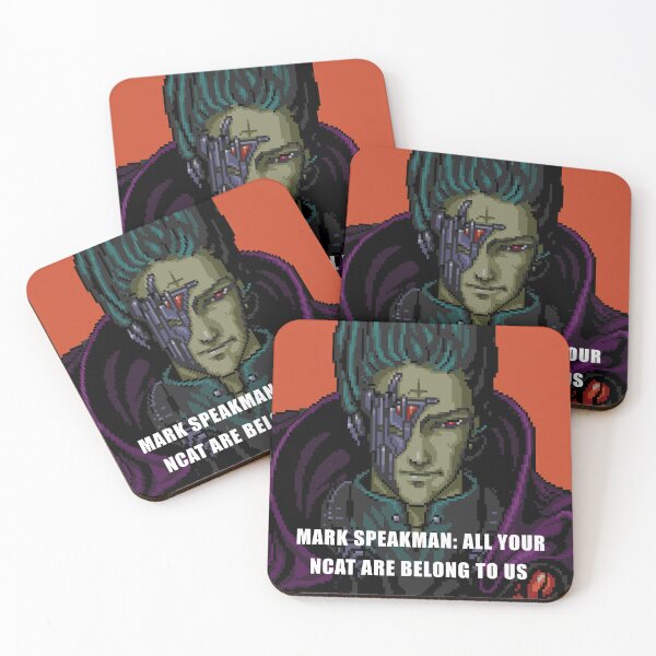 Item preview, MARK SPEAKMAN: ALL YOUR NCAT ARE BELONG TO US designed and sold by ECCO.