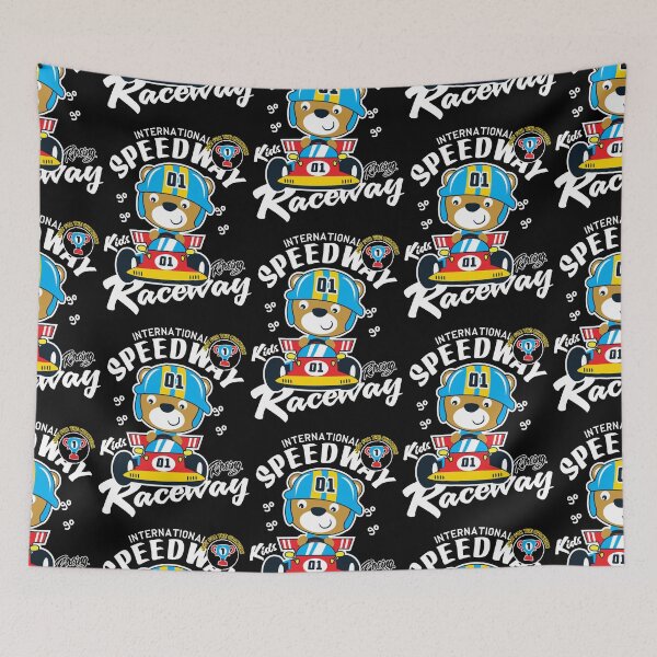 Item preview, cute teddy bear driving, teddy bear international speedway, teddy bear speedway raceway designed and sold by GreyStanzione1.