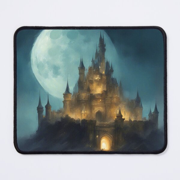 Item preview, Castle on the Moonlit Night designed and sold by cr6zym1nd.