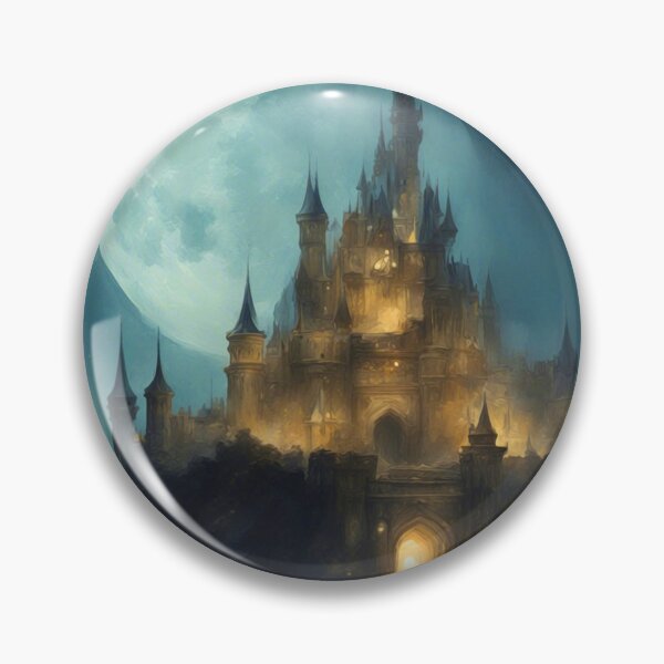 Item preview, Castle on the Moonlit Night designed and sold by cr6zym1nd.