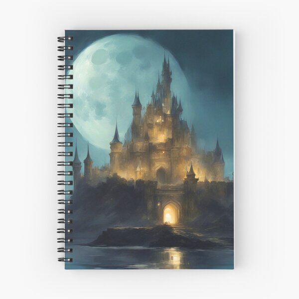 Item preview, Castle on the Moonlit Night designed and sold by cr6zym1nd.