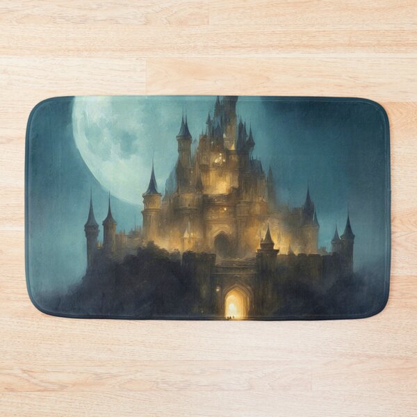 Item preview, Castle on the Moonlit Night designed and sold by cr6zym1nd.