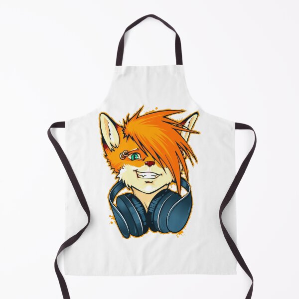 Item preview, dj fox furry headphone, fox with headphone, dj fox designed and sold by GreyStanzione1.