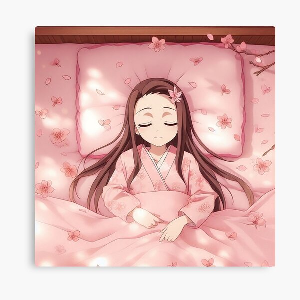 Japanese Anime Demon Slayer Nezuko Kamado Sexy Girl Canvas Print Tea Room  Wall Art Studio Decor Frames From Xianstore09, $15.73