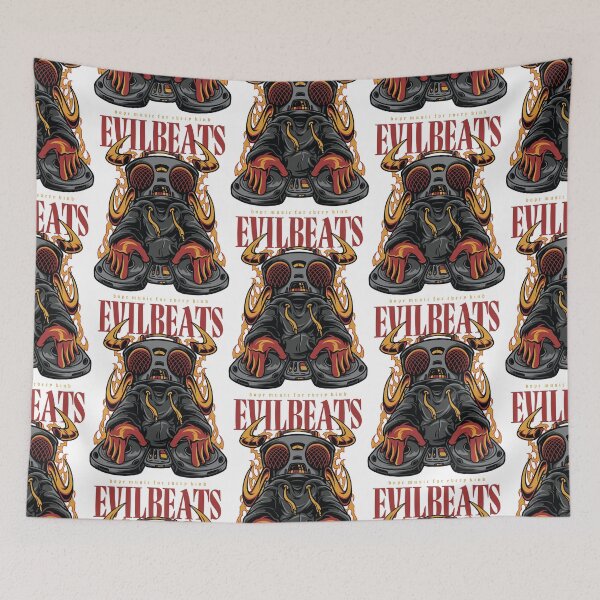 Item preview, evil beats hiphop style, evil beats dj, evil beast designed and sold by GreyStanzione1.