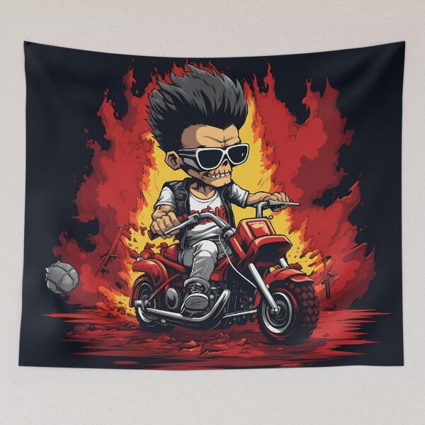 Item preview, "Bad Boy Funny Cartoon" designed and sold by Art-Vortex-fr.