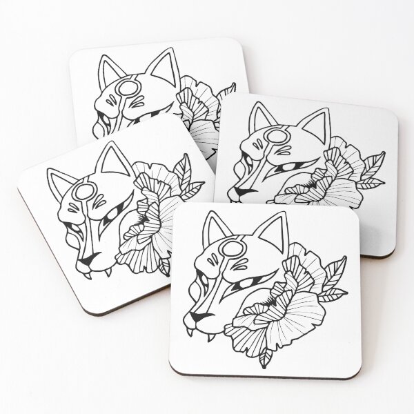 Item preview, Kitsune & paeonia designed and sold by HariRenard.