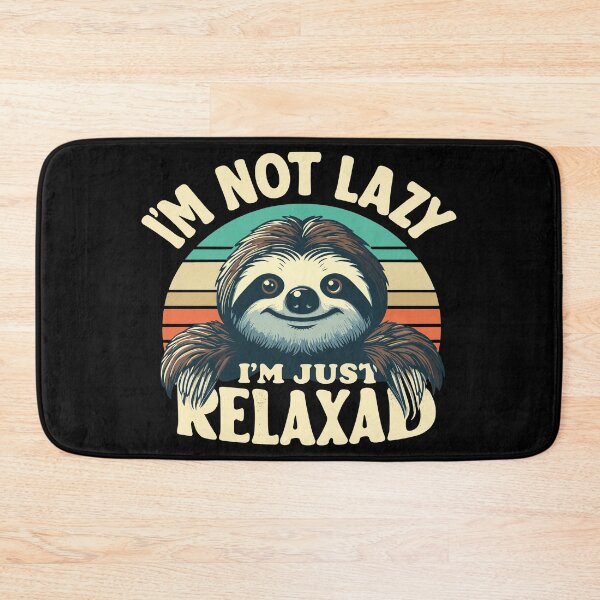 Item preview, Vintage Funny Cute Sloth I'm Not Lazy Just Relaxed Men Women designed and sold by 8fifty8.
