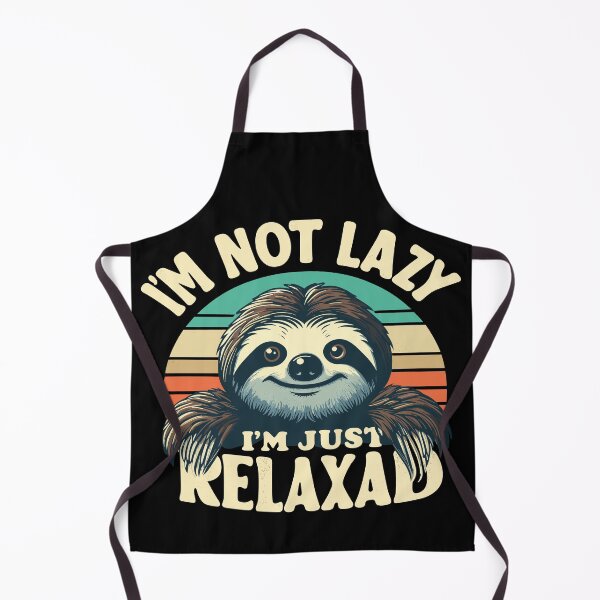 Item preview, Vintage Funny Cute Sloth I'm Not Lazy Just Relaxed Men Women designed and sold by 8fifty8.