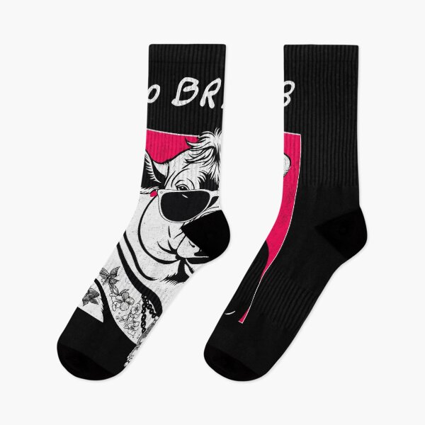 Item preview, No Bra Club - Retro Cow designed and sold by Hugo Bloke.
