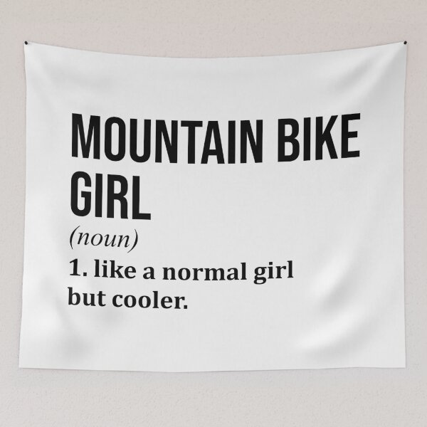 Item preview, Mountain Bike Girl Definition MTB designed and sold by XCIV.