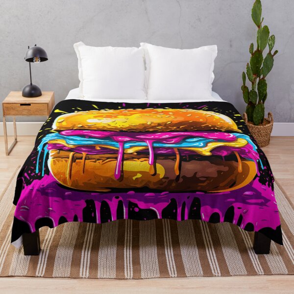 Item preview, “Neon Burger” designed and sold by Art-Vortex-fr.