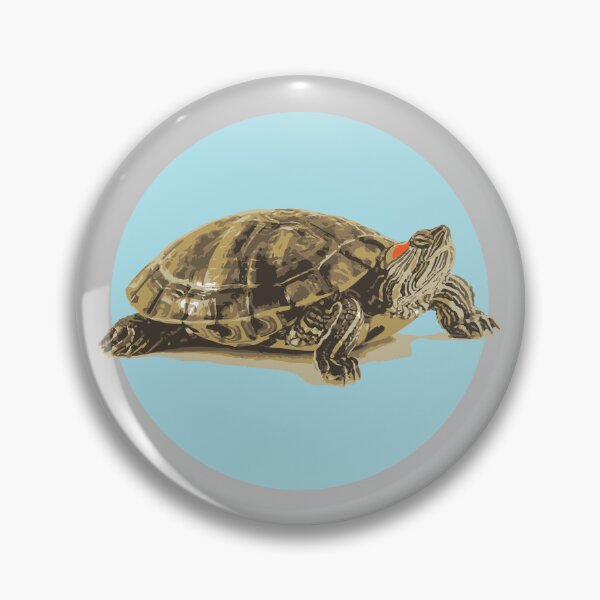 Item preview, Red-Eared Turtle designed and sold by Corner-Distro.