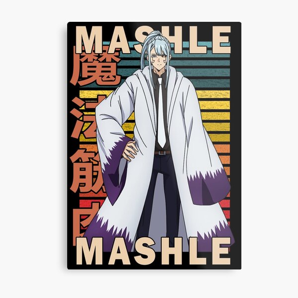 Mashle Magic And Muscles' Poster, picture, metal print, paint by