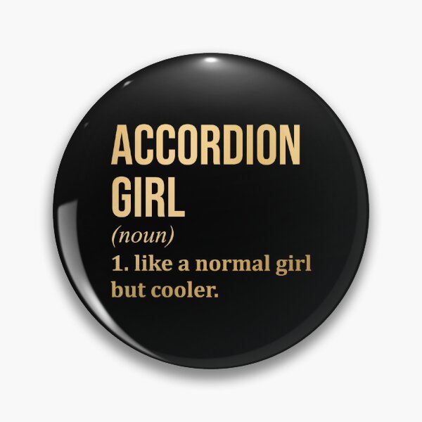 Item preview, Accordion Girl Definition Accordion in Gold designed and sold by XCIV.