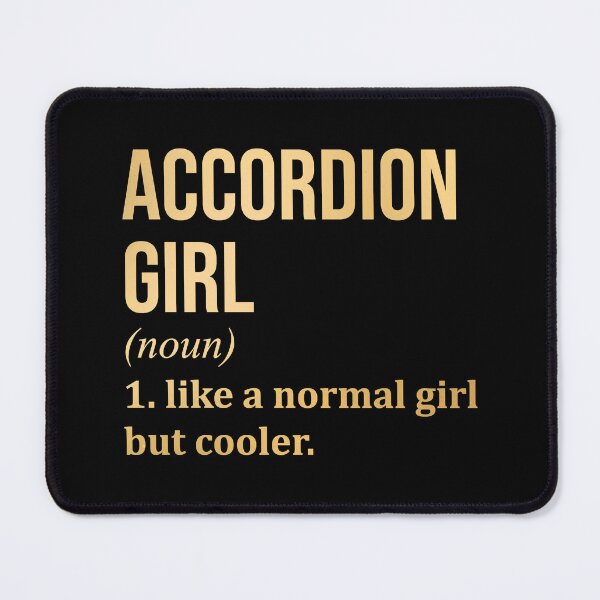 Item preview, Accordion Girl Definition Accordion in Gold designed and sold by XCIV.