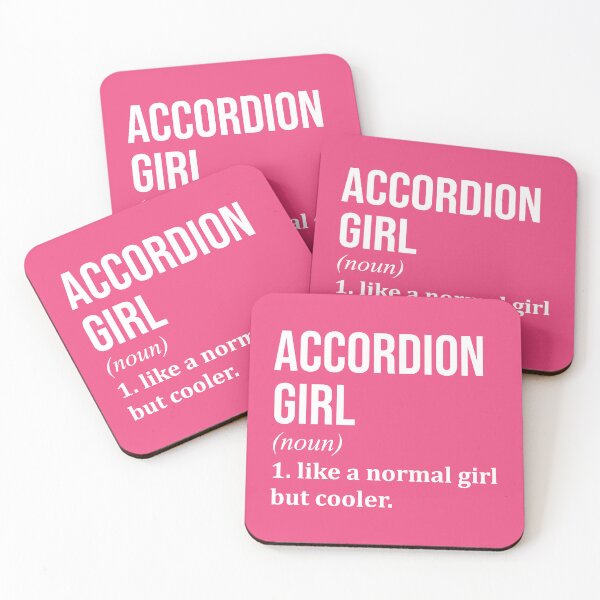 Item preview, Accordion Girl Definition Accordion for Women designed and sold by XCIV.