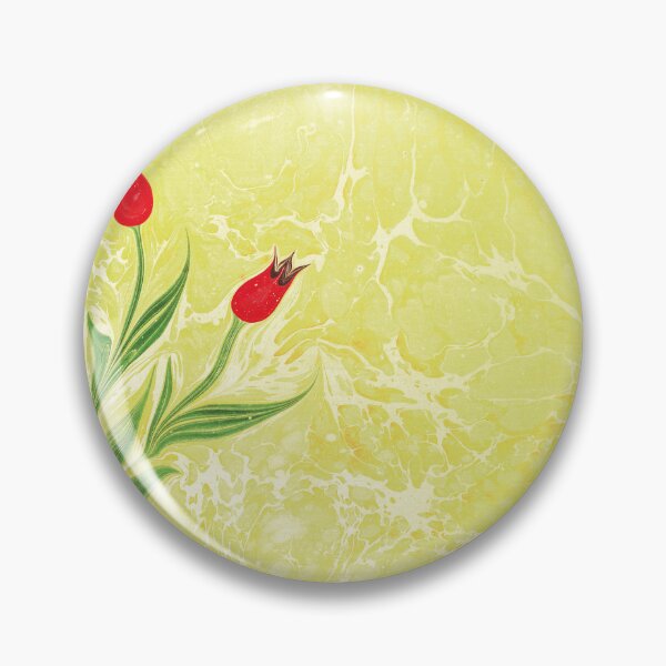 Item preview, Abstract marbling floral pattern design designed and sold by bozarslan.