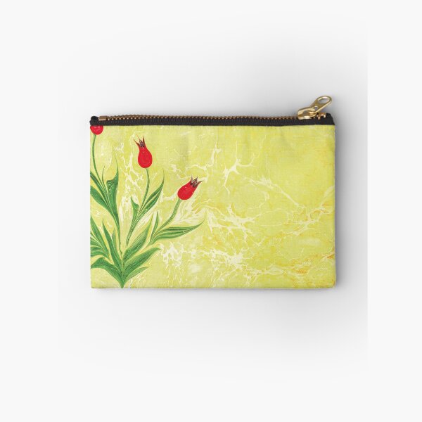 Item preview, Abstract marbling floral pattern design designed and sold by bozarslan.