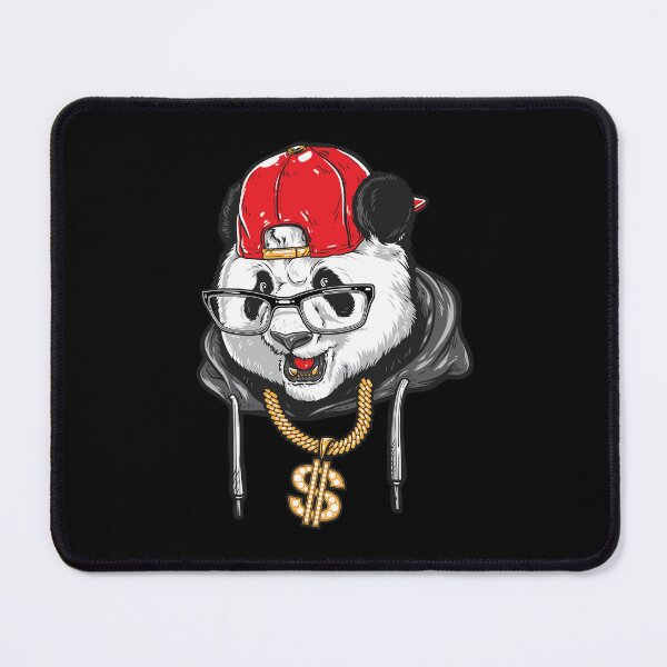 Item preview, hiphop panda, panda hiphop style, panda cartoon hiphop designed and sold by GreyStanzione1.