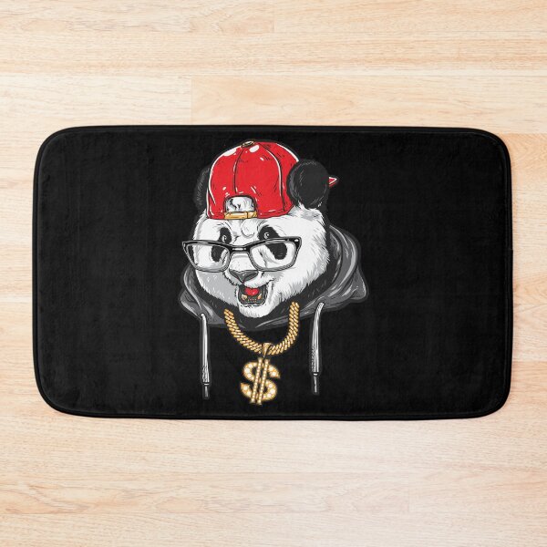 Item preview, hiphop panda, panda hiphop style, panda cartoon hiphop designed and sold by GreyStanzione1.