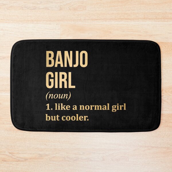Item preview, Banjo Girl Definition Banjo in Gold designed and sold by XCIV.