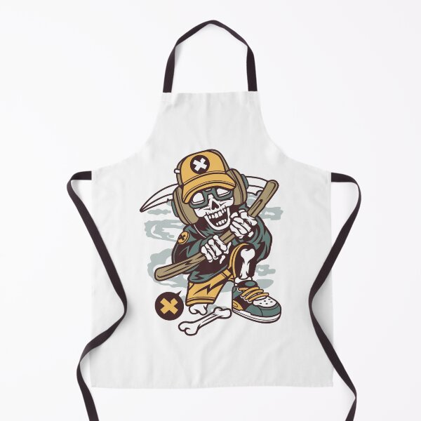 Item preview, hip reaper, skull reaper, cool skull cartoon  designed and sold by GreyStanzione1.