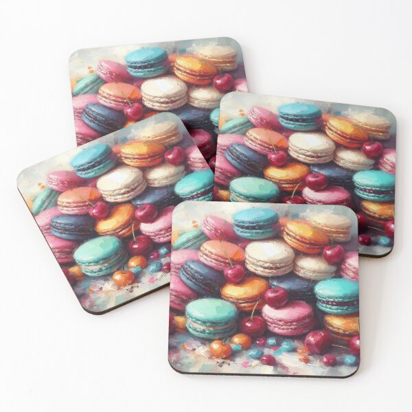 Item preview, Macarons designed and sold by Visual Nomad Club.
