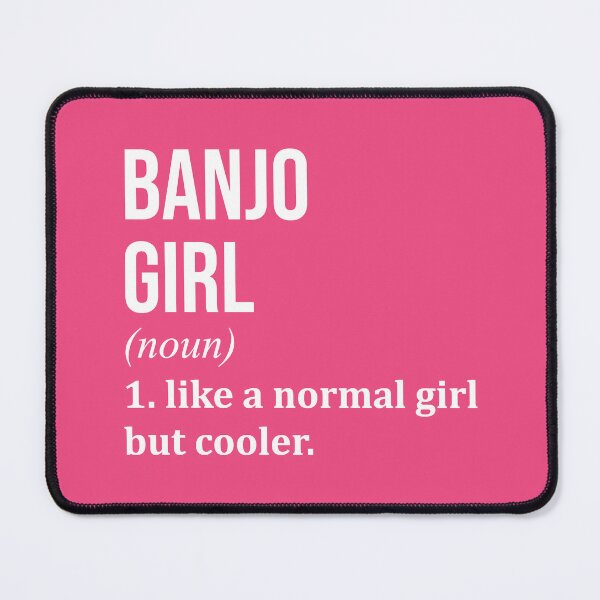 Item preview, Banjo Girl Definition Banjo for Women designed and sold by XCIV.
