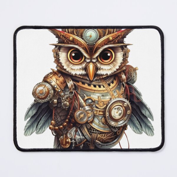 Item preview, Steampunk Owl designed and sold by Urbane Collective.