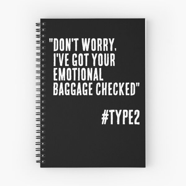 Item preview, Enneagram Type 2 Funny Quote I've Got Your Emotional Baggage Checked The Giver The Helper designed and sold by JapanBubble.