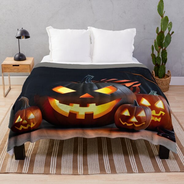 Item preview, Lamp Pumpkin Halloween designed and sold by meaningspace.