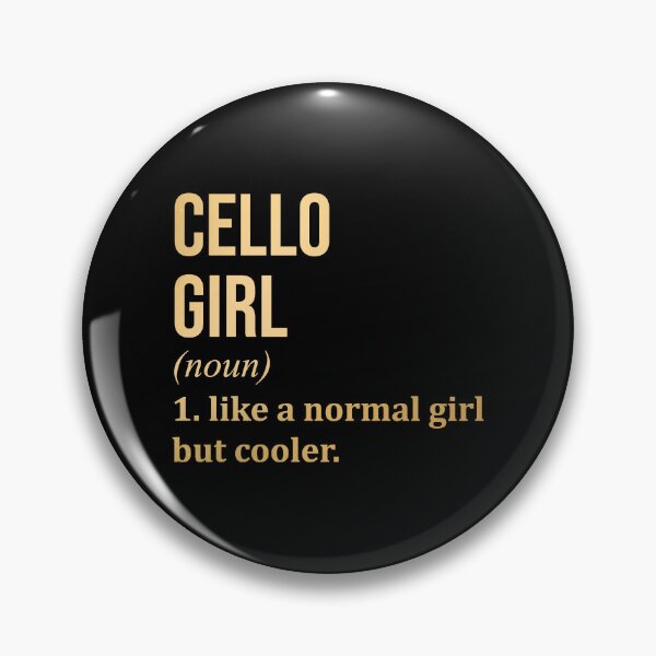Item preview, Cello Girl Definition Cello in Gold designed and sold by XCIV.