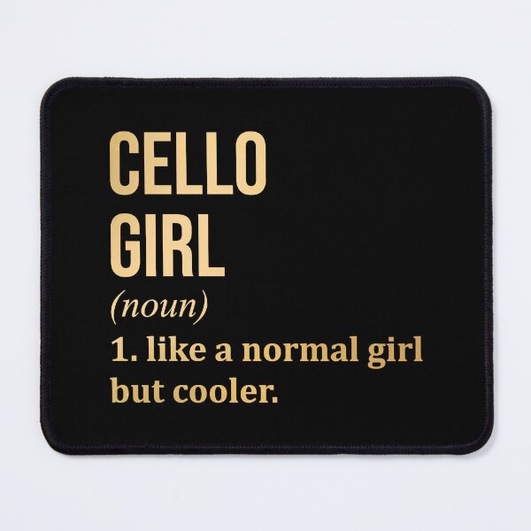 Item preview, Cello Girl Definition Cello in Gold designed and sold by XCIV.