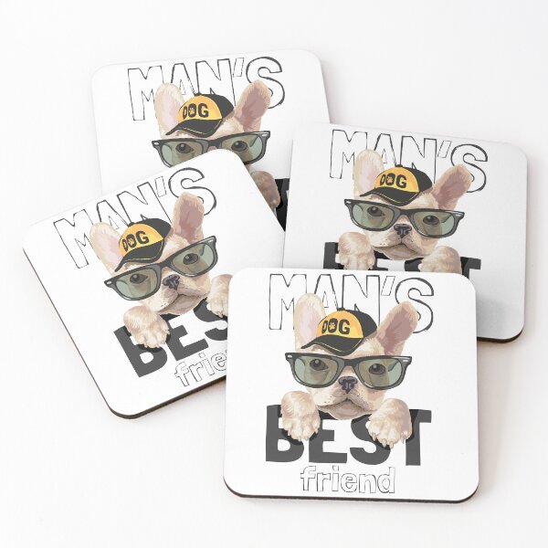 Item preview, man’s best friend, cute dog best friend, cute dog head sunglasses designed and sold by GreyStanzione1.