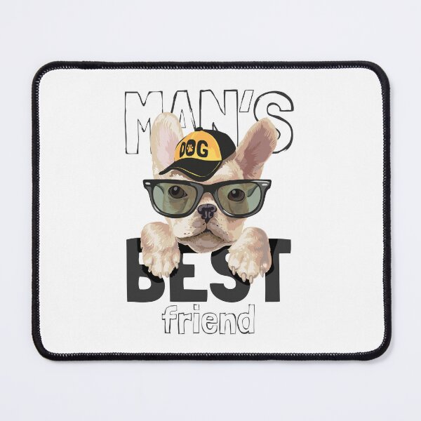 Item preview, man’s best friend, cute dog best friend, cute dog head sunglasses designed and sold by GreyStanzione1.