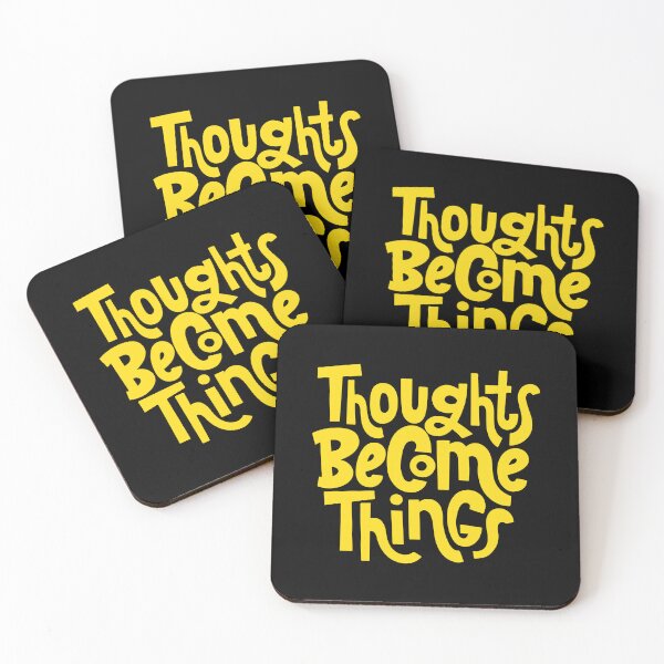 Item preview, Thoughts Become Things T-shirt | Motivational Clothing for Sale | Inspiration Clothing designed and sold by digizonebydas.