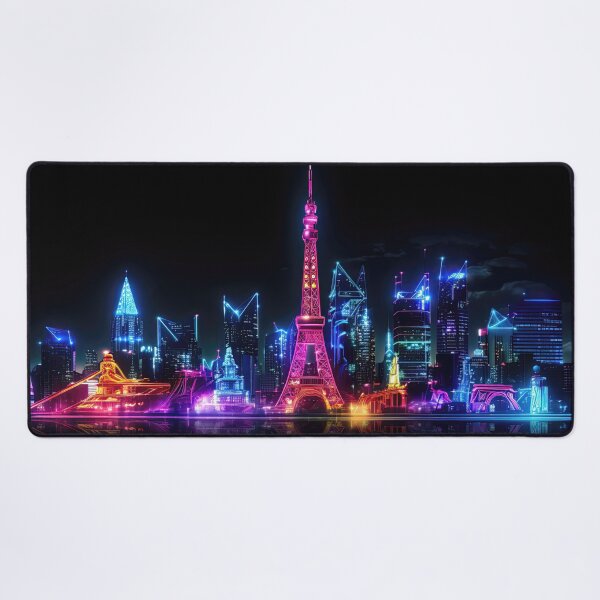 Item preview, Tokyo Tower Glows at Night designed and sold by ZedOhEe.