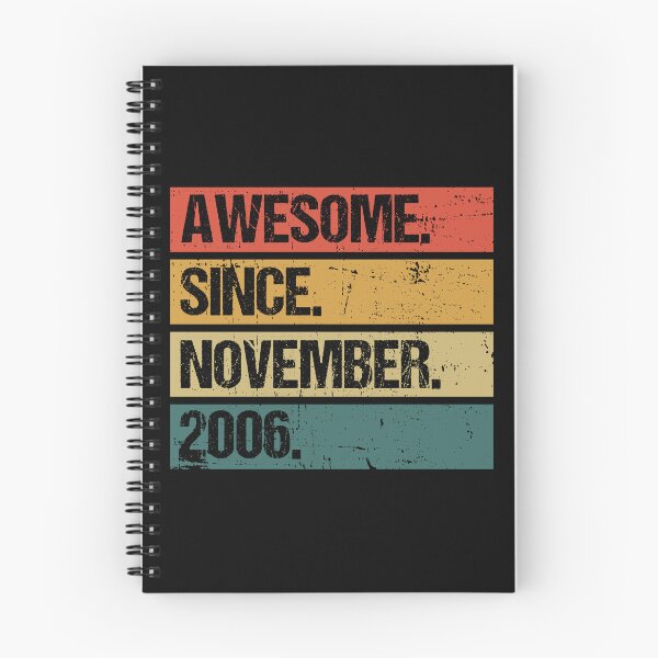 Item preview, Awesome Since November 2006 | Made In 2006 | Vintage November 2006 designed and sold by Christina-grich.