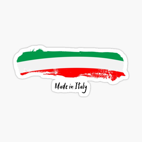 Made in Italy Sticker - Moto Italia