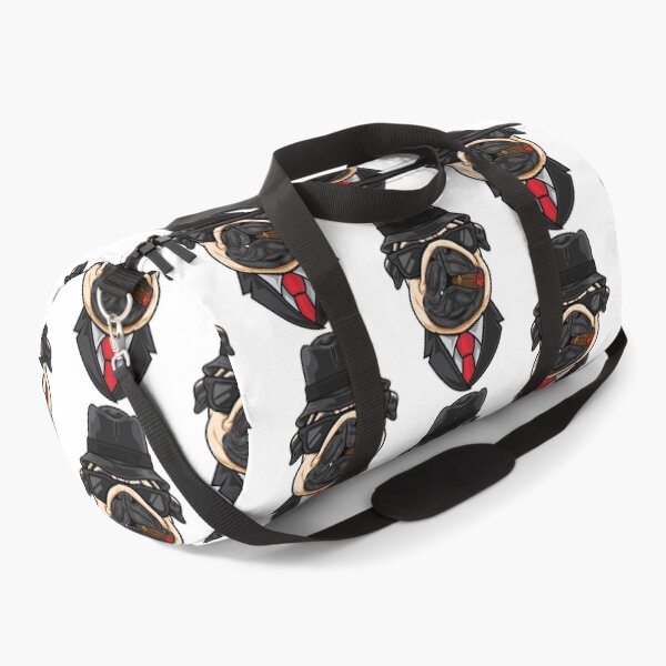 Item preview, Pug head cartoon mafia, cartoon pub mafia, mafia dog cartoon  designed and sold by GreyStanzione1.