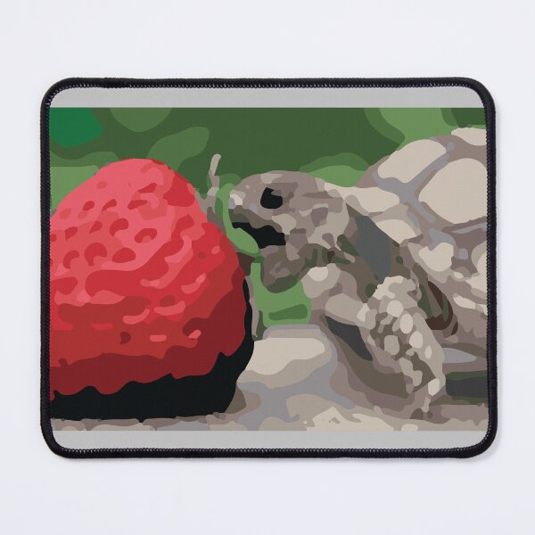 Item preview, Tortoise vs Strawberry designed and sold by Corner-Distro.