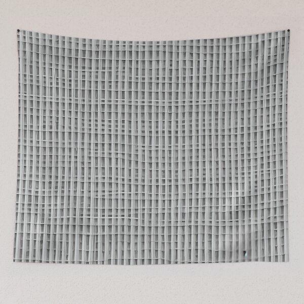 Item preview, Grey Linen Chic Trendsetting Patterns designed and sold by Tamas Das.